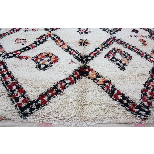 Mid 20th Century Vintage Moroccan Rug - 10' X 6'3'' For Sale - Image 4 of 6