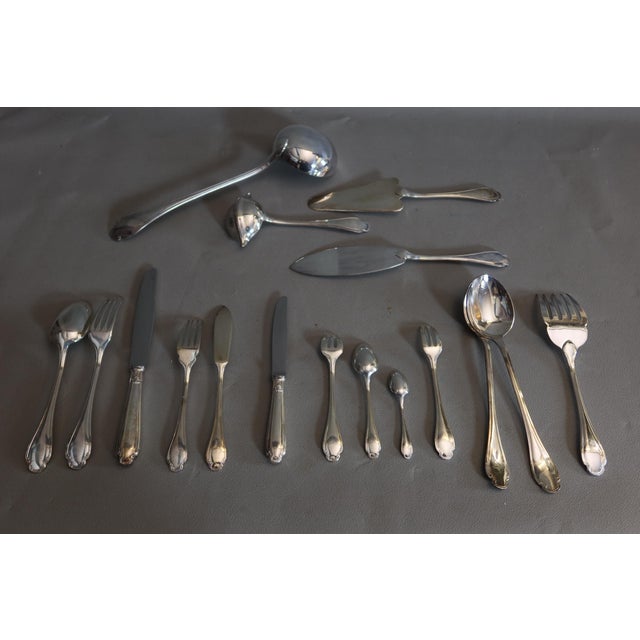 1960s Silver-Plated Flatware from Christofle, 1960s, Set of 127 For Sale - Image 5 of 13