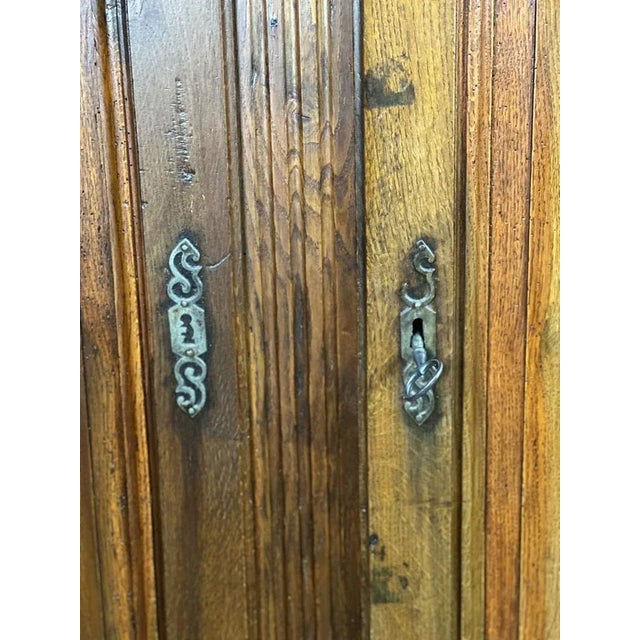 Louis XV Style High Buffet in Wood For Sale - Image 11 of 12