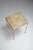 Metal Forma Prima Honey Onyx and Copper Side Table by Nicola Di Froscia For Sale - Image 7 of 8