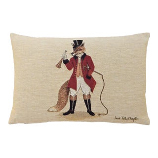 The Hon. Freddie Fox Cushion With Feather Filler - 33x46cm (13"x18") For Sale