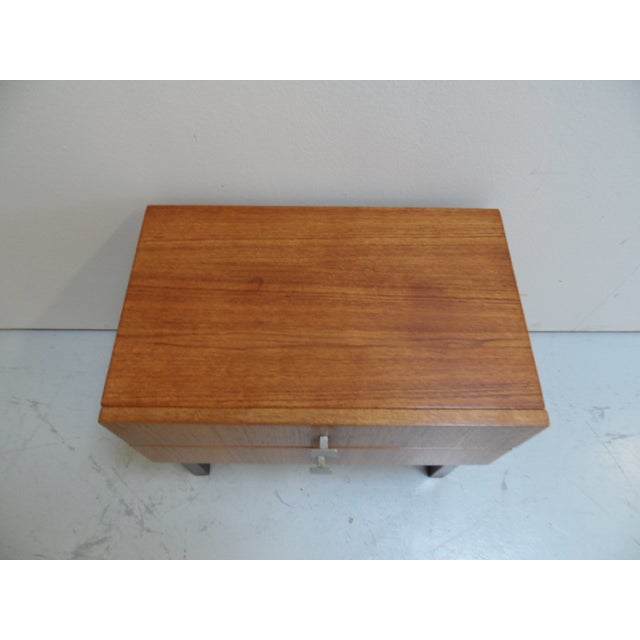Mid-Century Modern Mid-Century Modern Side Table with Drawers, 1950s For Sale - Image 3 of 11