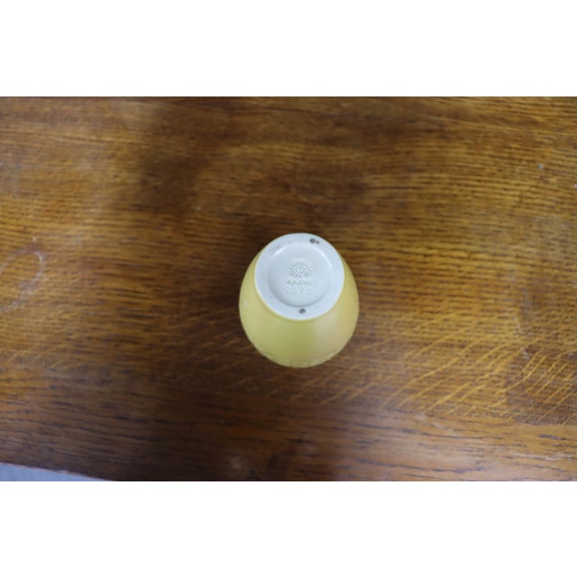 Ceramic Rookwood Pottery Yellow Matte Glaze Art Deco Vase, Form 2870 For Sale - Image 7 of 9