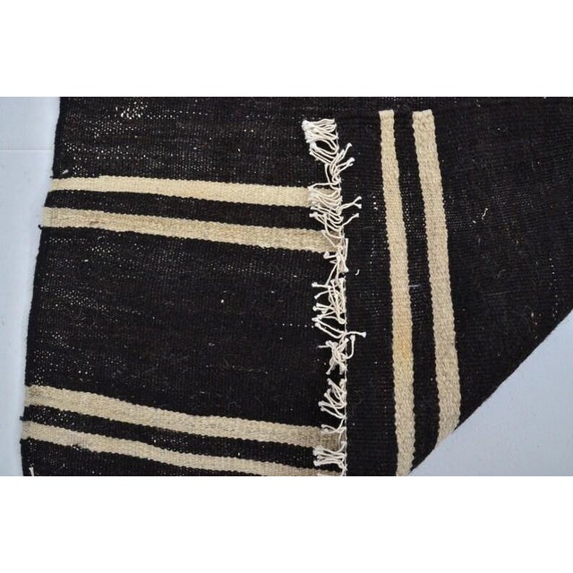 Vintage Natural Vintage Kilim Runner For Sale In Phoenix - Image 6 of 9
