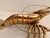 Brass Giant Brass Crawfish or Lobster Sculpture, Hollywood Regency Style For Sale - Image 8 of 12