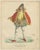 Merchant from Meissen Dresden, 1805, Engraving on Paper For Sale