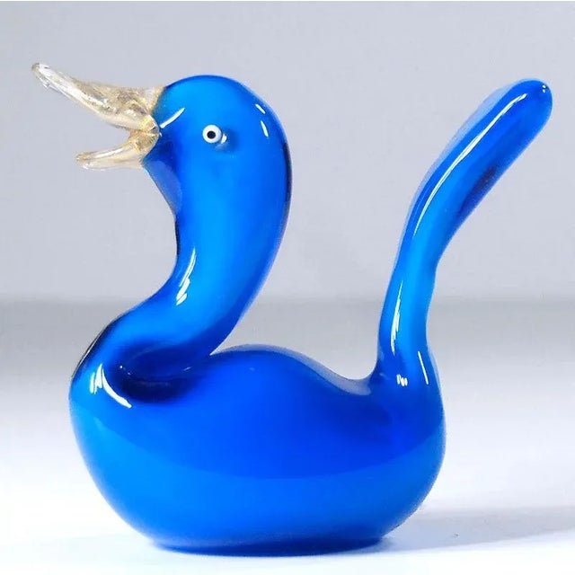 Italian Glass Duck from Mazzega, 1970s For Sale - Image 7 of 10