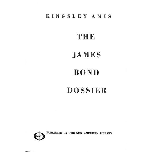 Traditional "The James Bond Dossier" 1965 Amis, Kingsley For Sale - Image 3 of 10