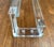Postmodern Acrylic Warderobe or Towel Holder, 1980s For Sale - Image 5 of 17