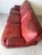 Vintage Hancock & Moore English Style Red Leather 3-Seater Sofa For Sale - Image 12 of 12
