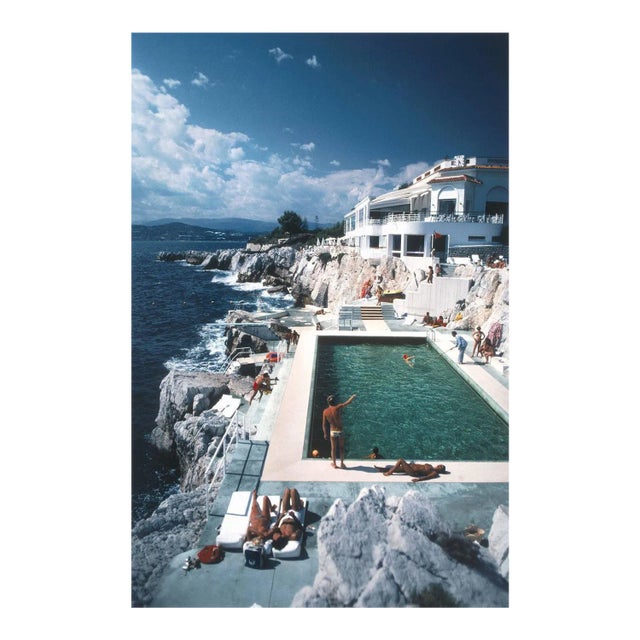 "Hotel De Cap Eden Roc" Contemporary Original Oversized Slim Aarons Print For Sale