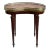 Antique Petite Marble Mahogany Louis XVI Kidney Shaped Table With Gallery Circa 1920´s. For Sale