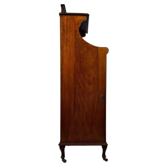 2000 - 2009 Antique 20th Century Mahogany Cupboard For Sale - Image 5 of 12