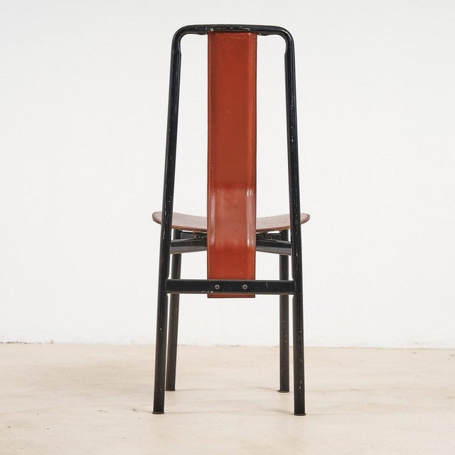 Chairs. Designer: ACHILLE CASTIGLIONI Height: 90 Width: 47 Depth: 40 Seat height: 44 This piece is attributed to the...