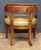 Louis Philippe Desk Armchair or Fauteuil De Bureau of Leather and Turned Walnut For Sale In Austin - Image 6 of 15
