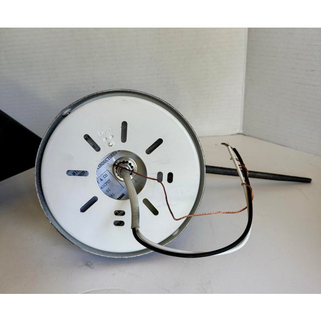 Visual Comfort “Cornet” Sconce by Christiane Lemieux, Black Double Cone Wall Light For Sale - Image 9 of 12