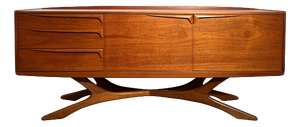 Vintage Beithcraft Teak Sideboard by Val Rossi