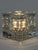 Mid-Century Modern Hand-Blown Ice Glass Cube Table Lamp from Wila, Germany, 1970s For Sale - Image 8 of 18