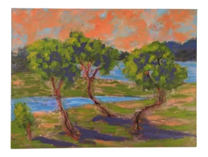 Expressive Fauve Landscapes Painting by J P Maciejowski