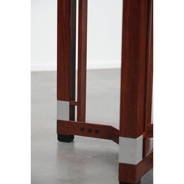 Brown Art Deco Side Table from Schuitema For Sale - Image 8 of 12