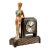 Art Deco Figural Electric Mantel Clock by Sessions For Sale
