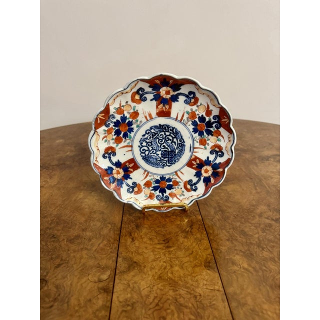 Antique Japanese Imari Plates, 1900, Set of 5 For Sale - Image 6 of 8