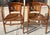 An exceptional, rare pair of early modernist Model No. 721 bentwood armchairs, originally envisioned by the pioneering...