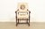 Berkey & Gay Style Antique English Jacobean Carved Walnut Library Chair, Circa 1900 For Sale - Image 14 of 14
