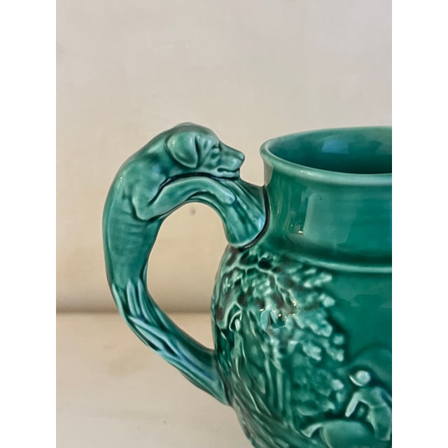 Green Wedgwood of Eturia & Barlaston Pitchers- Set of 2 For Sale - Image 8 of 11