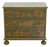 William & Mary Style Green Chest of Drawers For Sale