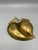 Vintage Solid Brass Double Leaf Divided Serving Dish Tray For Sale - Image 6 of 6