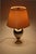 Large Hollywood Regency Table Lamp in Gold and Platinum, 1980s For Sale - Image 4 of 18