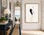 Japanese Crane Study Ii, Original Print, 32" X 48" For Sale In Buffalo - Image 6 of 9
