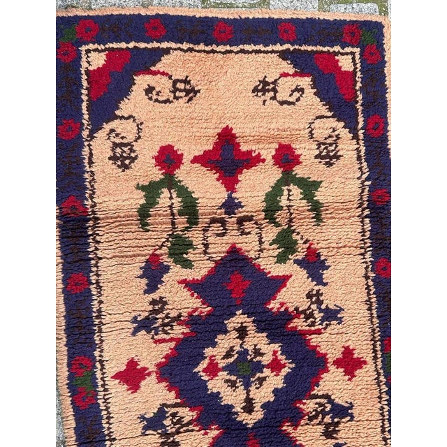 French Cogolin Oushak Rug, 1940s For Sale - Image 4 of 17