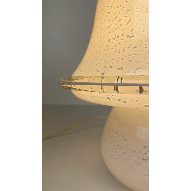 1980s Murano Glass Mushroom Table Lamp, 1980s For Sale - Image 5 of 17