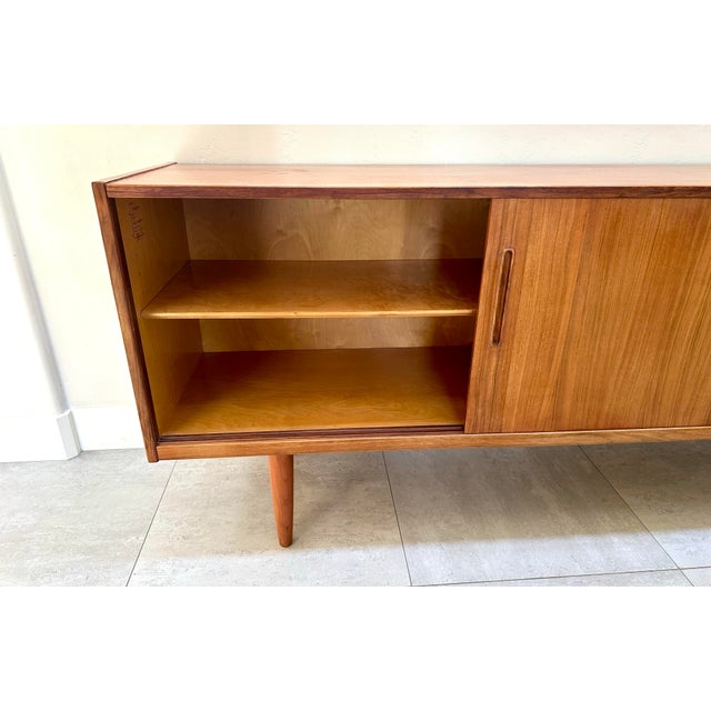 Mid 20th Century Modern Teak Credenza Nils Jonsson for Troeds Sweden For Sale In San Diego - Image 6 of 12