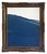 "Waves" Large Abstract Painting in Antique Frame, Large Seascape Ocean Painting Transitional Wall Art by JTS For Sale