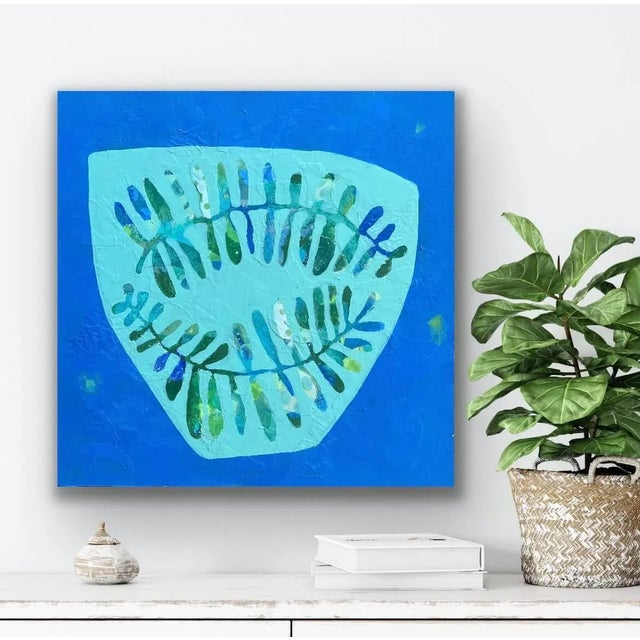 2020s Fernished Vessel, Original Painting by Tracy Allegro For Sale - Image 5 of 12