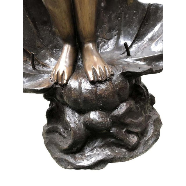 Bronze Nude Female Fountain, 20th-Century For Sale - Image 13 of 15