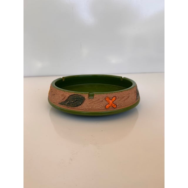 Mid 20th Century Mid Century Italian Ceramic Ashtray- Attributed to Bitossi For Sale - Image 5 of 8