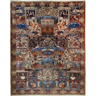 Middle Eastern Kashmar Rug For Sale