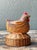 Mid-Century Modern Vintage Shanghai Weave Rooster Music Box For Sale - Image 3 of 15
