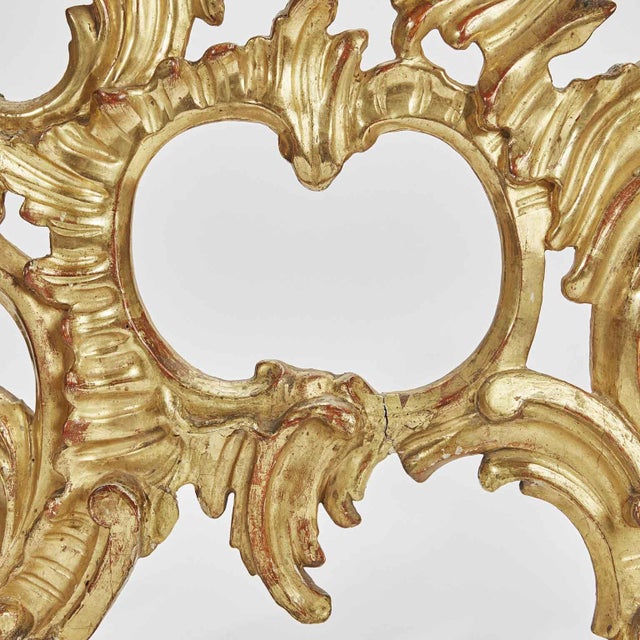 Louis XV Carved Gilded Friezes, 1700, Set of 2 For Sale - Image 4 of 5