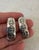 Vintage Sterling Silver Pierced Earrings With Carved Accent, Pair For Sale - Image 4 of 4