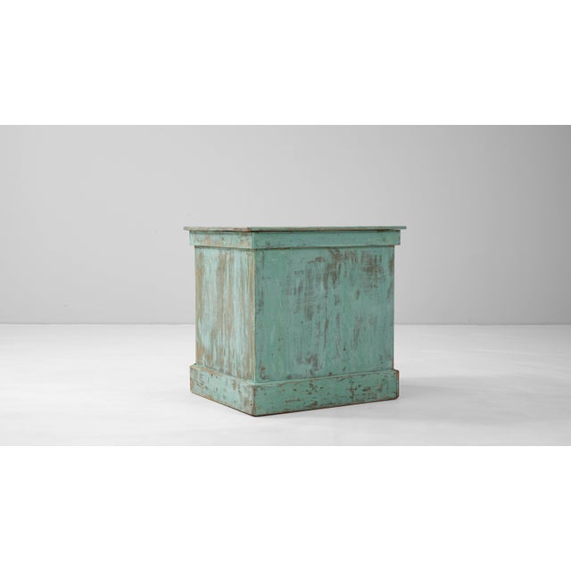 Wood 1900s French Wood Patinated Pedestal For Sale - Image 7 of 9