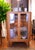 Wood Danish Corner Display Cabinet in Teak with Lighting, 1960s For Sale - Image 7 of 17