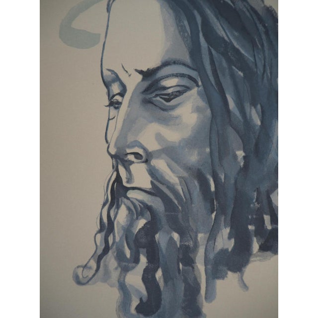 Tsuguharu Foujita, Christ, 1966, Engraving For Sale - Image 5 of 8