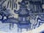 Early 20th Century Early 20th Century Blue and White Porcelain Chinese Export Charger with Mountains, Pagoda For Sale - Image 5 of 7