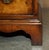 Yellow Victorian Partner Desk in Burr Walnut with Cushion Drawer & Brown Leather Top, 1900s For Sale - Image 8 of 18