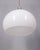 1970s Vintage Italian White Plastic Pendant Lamp, 1970s For Sale - Image 5 of 7